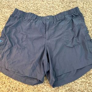 Navy Columbia Swim Shorts